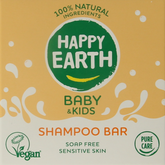 Happy Earth Shampoobar voor baby & kids 50.00 Gram