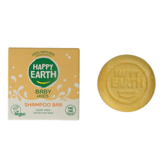 Happy Earth Shampoobar voor baby & kids 50 Gram