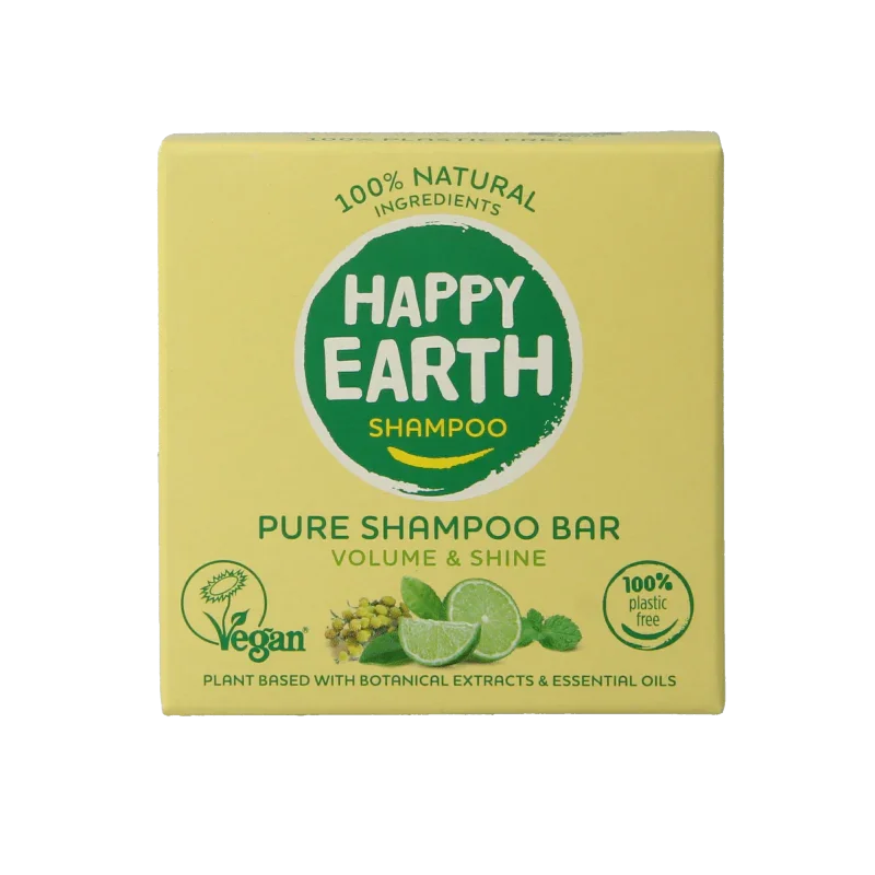 Happy Earth Shampoobar volume & shine 70 Gram