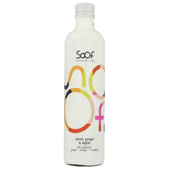 Soof Drinks Siroop wortel gember & appel 340.00 Milliliter