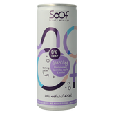 Soof Drinks Sparkling zwarte bes lavendel & appel 250 Milliliter