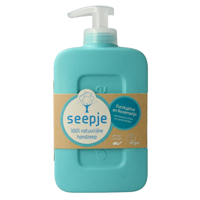 Seepje Handzeep eucalyptus & rozemarijn 300.00 Milliliter