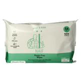 Naif Baby & kids plastic-free wipes 54 Stuks
