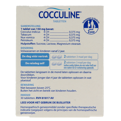 Boiron Cocculine 30 Tabletten