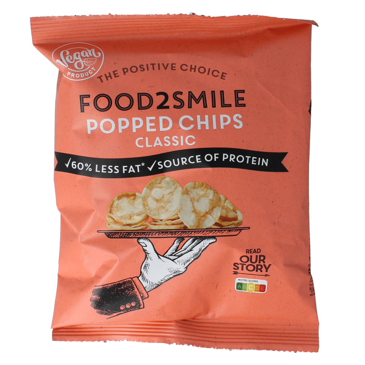 Food2Smile Popped chips classic 25.00 Gram