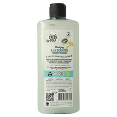 Marcel's Green Soap Shampoo & conditioner 2in1 mimosa zwarte bes 300.00 Milliliter
