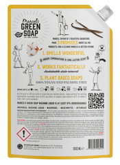 Marcel's Green Soap Wasmiddel universeel vanille & katoen navulling 1.00 Liter