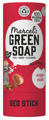 Marcel's Green Soap Deodorant stick argan & oudh 40.00 Gram