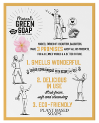 Marcel's Green Soap Shampoo bar vanille & kersenbloesem 90.00 Gram