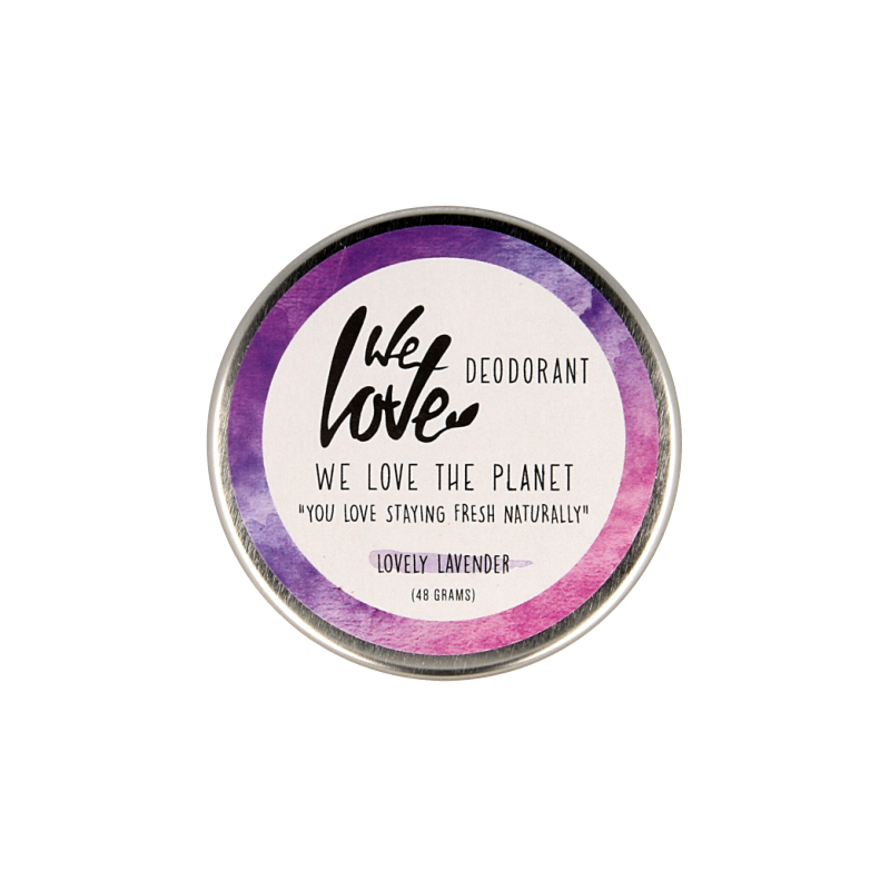 We Love The planet 100% natural deodorant lovely lavender 48 Gram