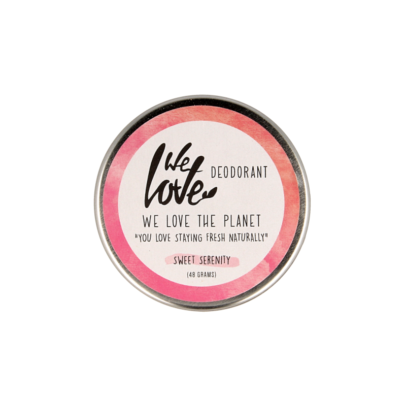 We Love The planet 100% natural deodorant sweet serenity 48 Gram