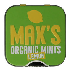 Max mints Lemon blikje vierkant bio 35 Gram