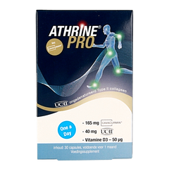 Athrine PRO - UC-II Cavacurmin en Vitamine D3 30 Capsules