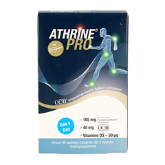 Athrine PRO - UC-II Cavacurmin en Vitamine D3 90 Capsules