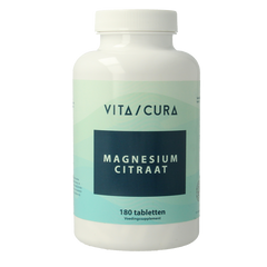 Vitacura Magnesium citraat 200 mg 180 Tabletten