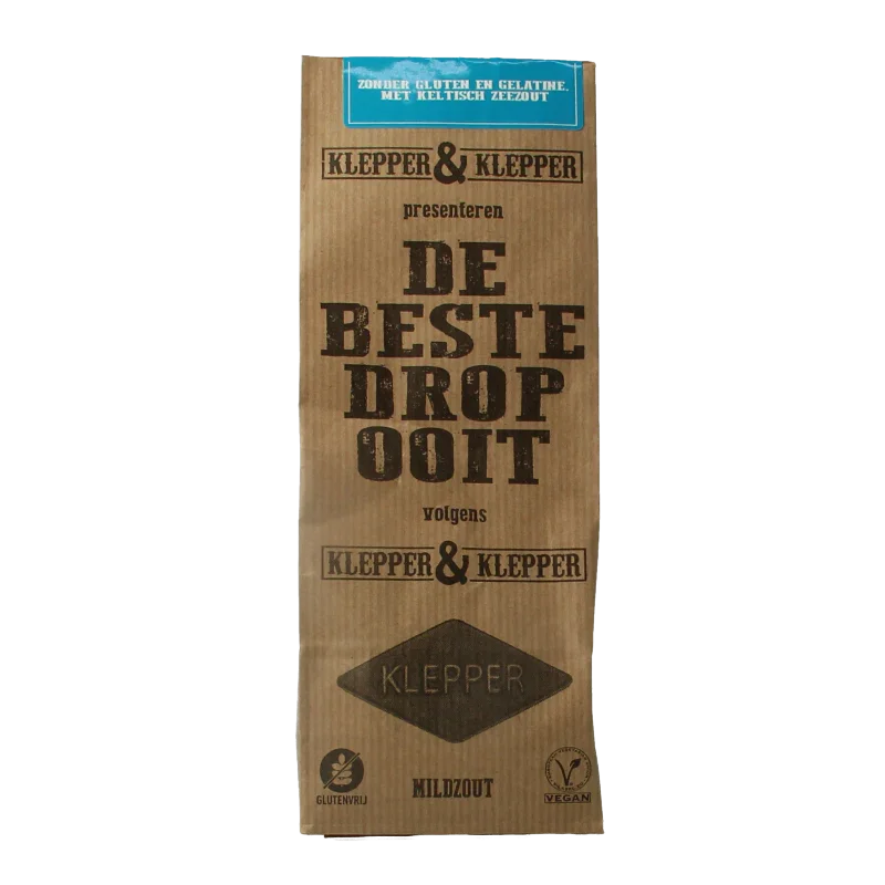 Klepper&Klepper De beste drop ooit mildzout 200 Gram