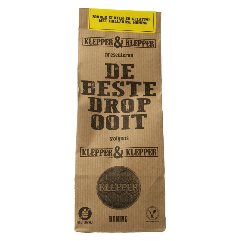 Klepper&Klepper De beste drop ooit honing 200 Gram