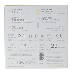 Shush Motor oordoppen 1 Paar