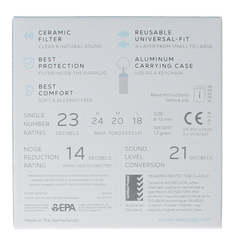 Shush Muziek oordoppen 1 Paar