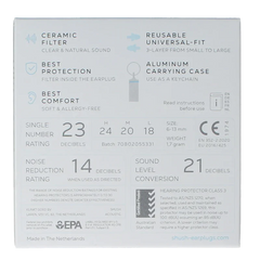 Shush Muziek oordoppen 1 Paar