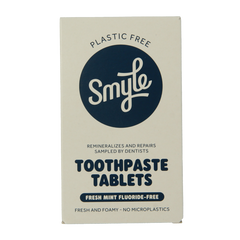 Smyle Tandpasta tabletten zonder fluoride navul 63 Stuks