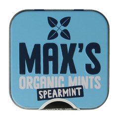 Max mints Spearmint blikje vierkant bio 35.00 Gram