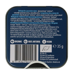 Max mints Spearmint blikje vierkant bio 35 Gram