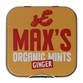 Max mints Ginger blikje vierkant bio 35 Gram
