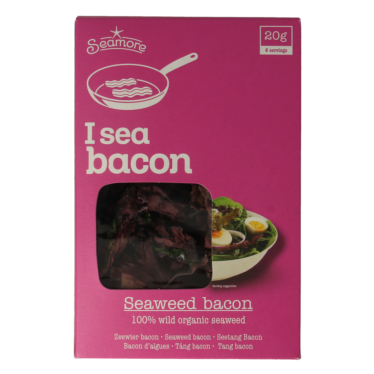 Seamore Seaweed bacon bio 30.00 Gram