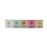 Shampoobars Body bars proefpakket 5X12 gram 50.00 Gram