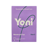Yoni Menstruatiecup maat 2 1 Stuks