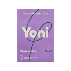 Yoni Menstruatiecup maat 2 1 Stuks