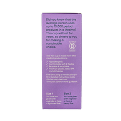 Yoni Menstruatiecup maat 2 1 Stuks