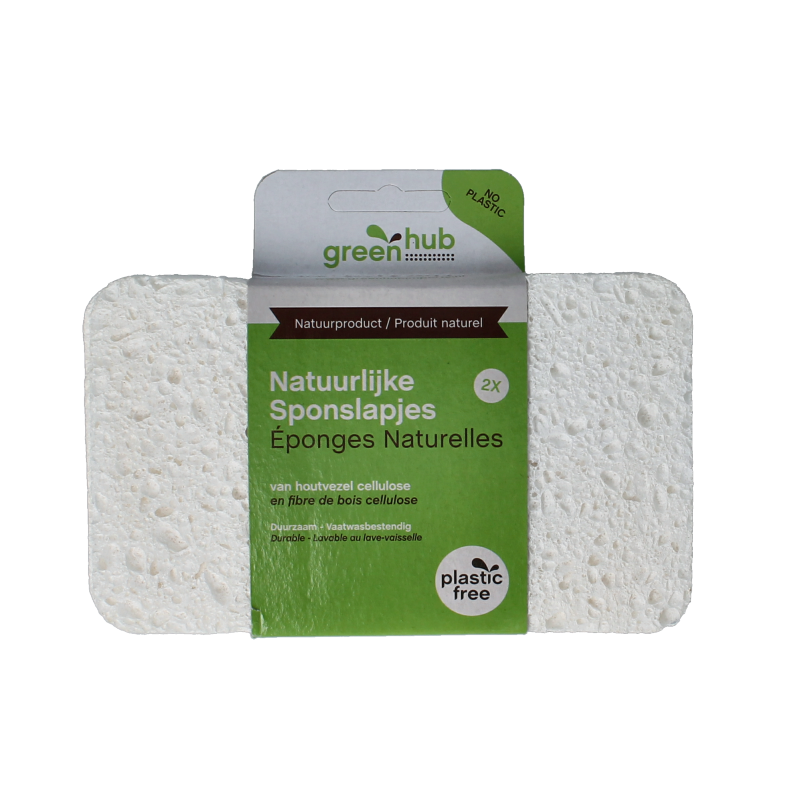 Greenhub Sponslapjes 2 Stuks