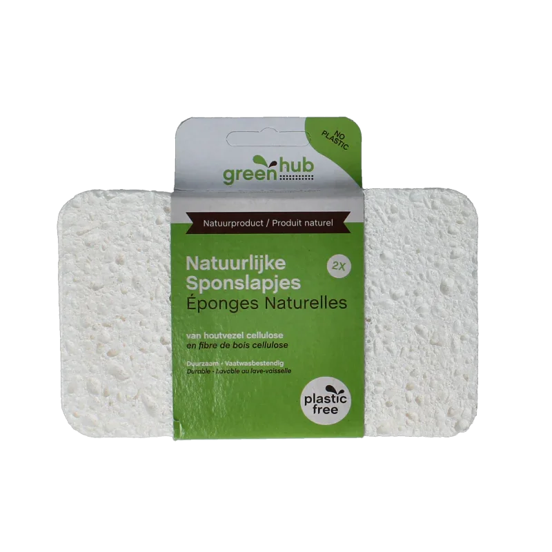 Greenhub Sponslapjes 2 Stuks