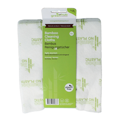 Greenhub Schoonmaakdoeken bamboe 5 Stuks