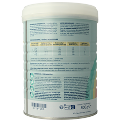 Pure Goat Zuigelingenvoeding volledig 1 bio 800.00 Gram