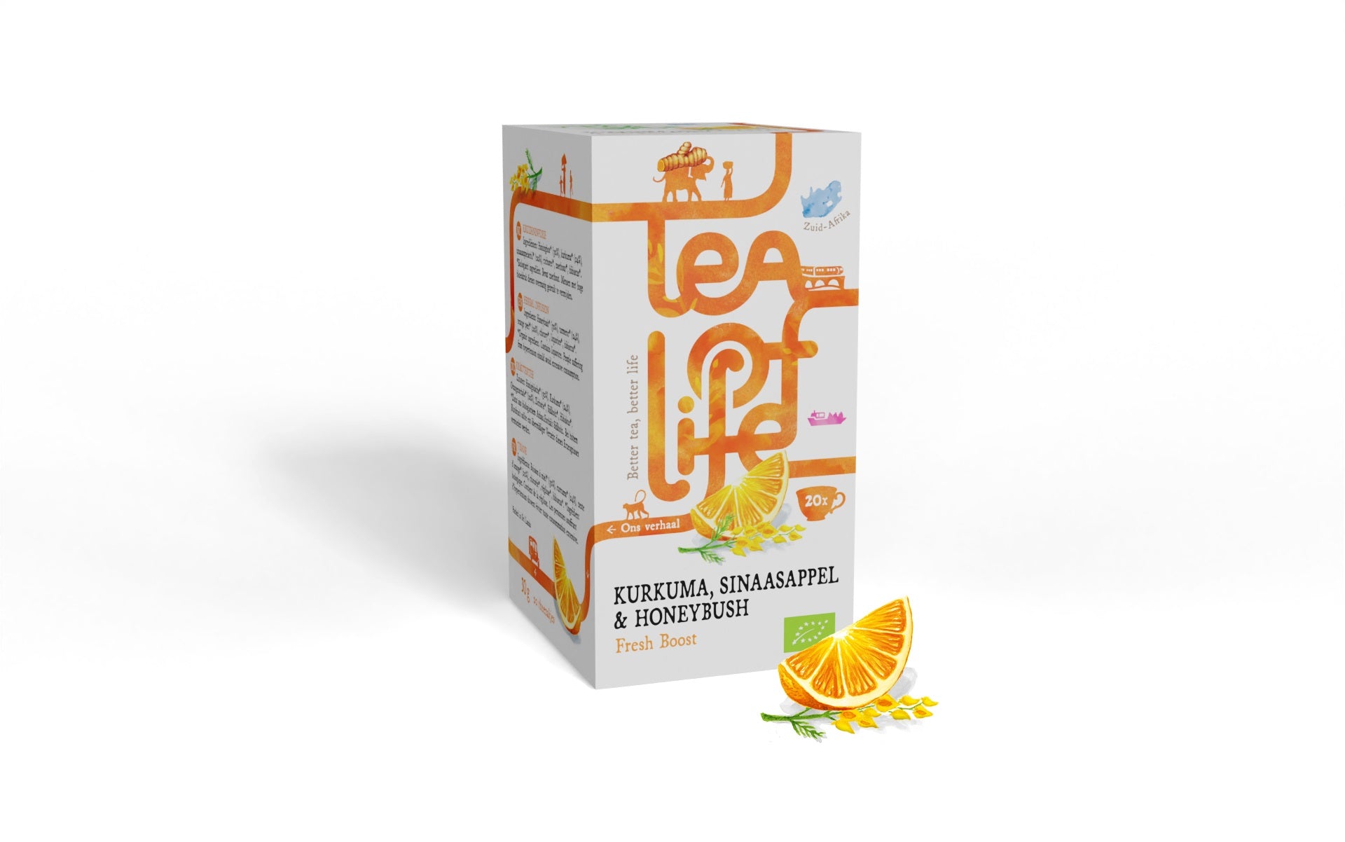 Tea of Life Fresh boost bio 20 Zakjes