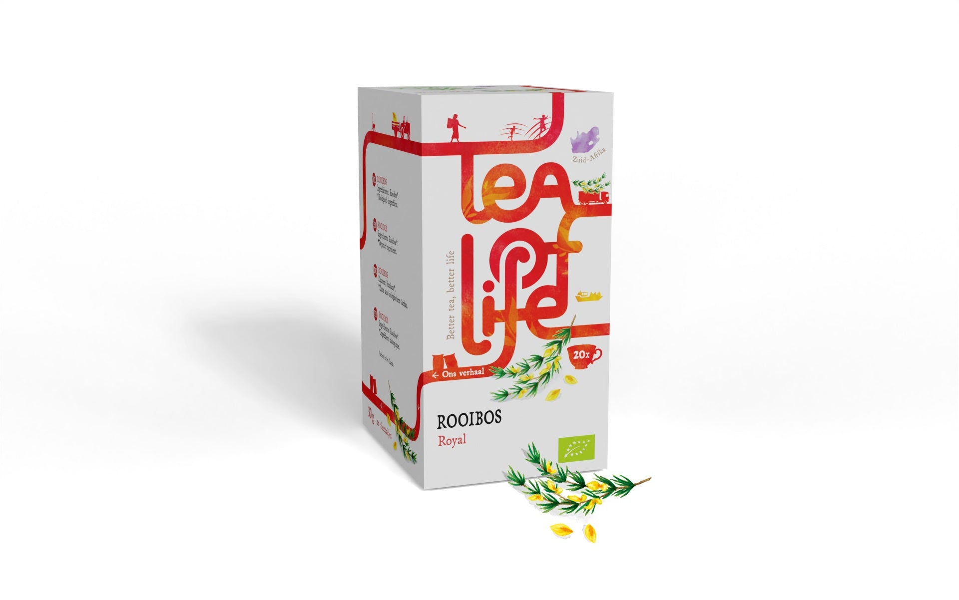 Tea of Life Rooibos royal bio 20 Zakjes