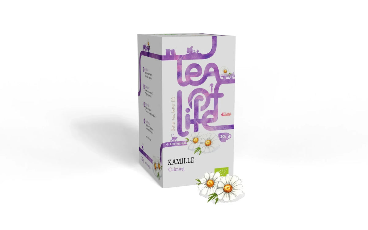 Tea of Life Kamille calming bio 20 Zakjes