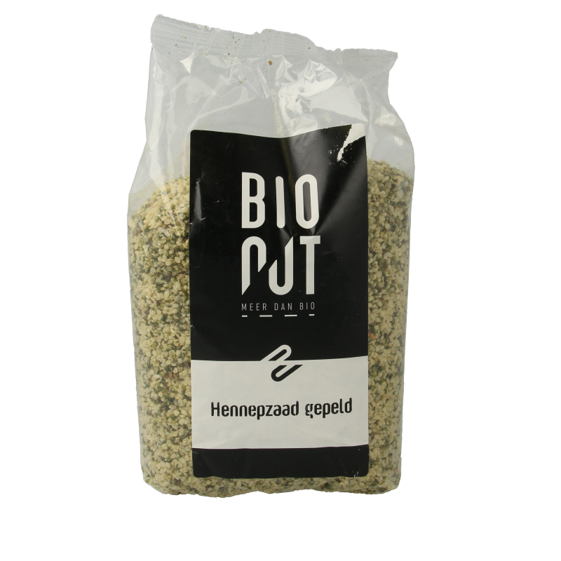 Bionut Hennepzaad gepeld bio 500.00 Gram