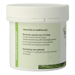 Natuurapotheek Ginkgo biloba 24% 50mg 100.00 Capsules