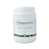 Natuurapotheek Ginkgo biloba 24% 100mg 100.00 Capsules