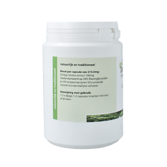 Natuurapotheek Ginkgo biloba 24% 100mg 100.00 Capsules
