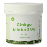 Natuurapotheek Ginkgo biloba 24% 160mg 100.00 Capsules
