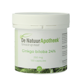 Natuurapotheek Ginkgo biloba 24% 250mg 100 Capsules