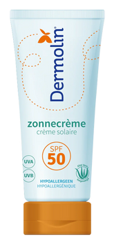 Dermolin Zonnebrandcreme SPF50 75 Milliliter