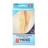 Emdee Elastic support knie maat L huidskleur 1 Stuks