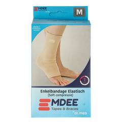 Emdee Elastic support enkel maat M huidskleur 1.00 Stuks