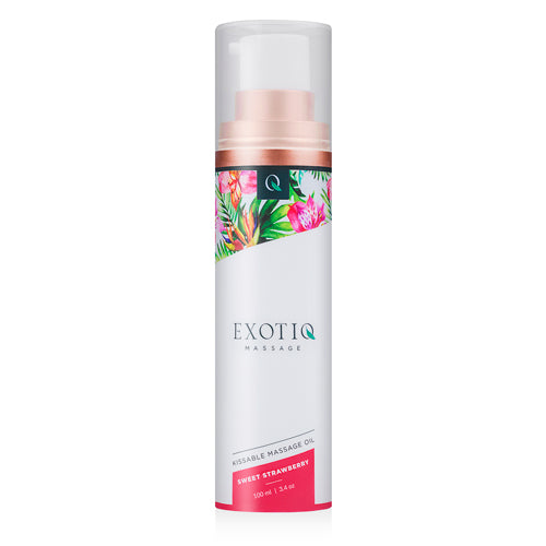 Exotiq Massageolie sweet strawberry 100 Milliliter
